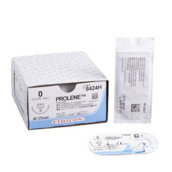 J&j - 8424t - Prolene 0(Ct1)75cm 8424t