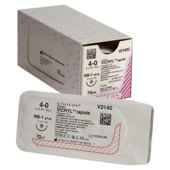 J&j - Vr2140g - Vicryl Rapide 4 0(Rb1)70cm Vr2140g