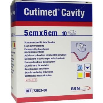 Bsn - 7262100 - Cutimed Cavity Ste 5cmx6cm