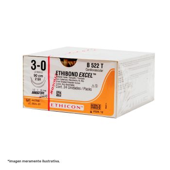 J&j - B522t - Ethibond 3 0(2 Sh)90cm B522t
