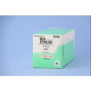 J&j - W2810 - Ethilon 10 0(Bv130 5)13cm W2810