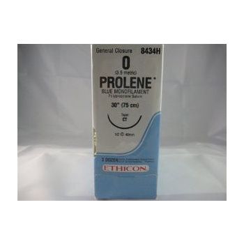 J&j - 8434t - Prolene Blue 0(Ct1)75cm(Cjx24) 8434t