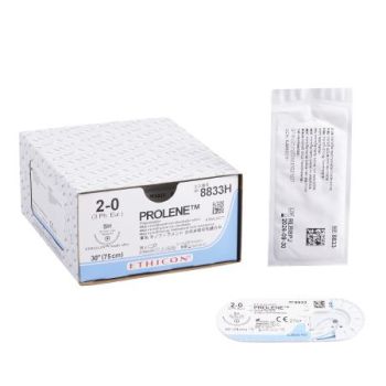 J&j - 8833t - Prolene 2 0(1sh)75cm 8833t