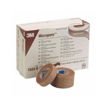 3m - 70200419409 - Micropore Hosp.Piel 1/2  1533 0 Cjx24und