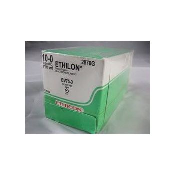 J&j - W2870 - Ethilon 10 0(Bv75 3)13cm W2870