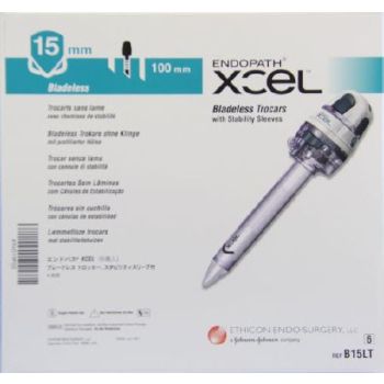 J&j - B15lt - Trocar B15lt Xcell 15mm Sin Cuchilla