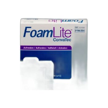 Convatec - 421559 - Foamlite  Adhesi 10x10cm(Cjx10) 421559