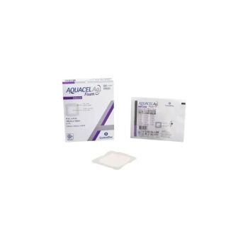 Convatec - 420681 - Aquacel Ag Foam Adh(10x10cm)(Cx10)420681