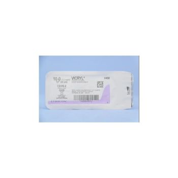 J&j - V450g - Vicryl 10 0 (Cs160-8) 1x12" V450g