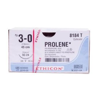 J&j - 8184t - Prolene 3 0(Sc24)45cm 8184t