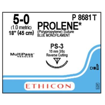 J&j - P8681t - Prolene 5 0(Ps3)45cm P8681t
