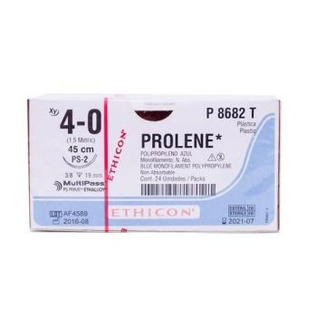 J&j - P8682t - Prolene 4 0(Ps2p)45cm P8682t